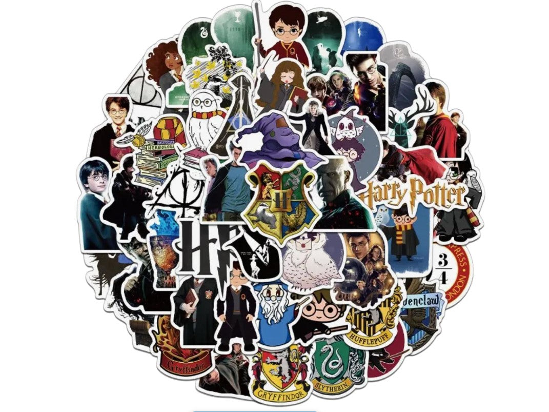 50pc Harry Potter sticker set