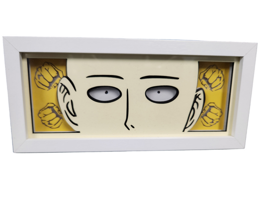 One Punch Man Shadow Box Light