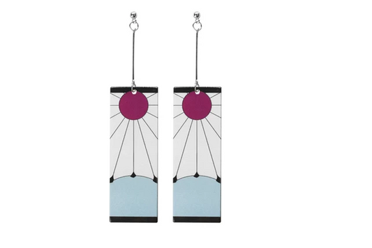Demon Slayer Hanafuda Earrings