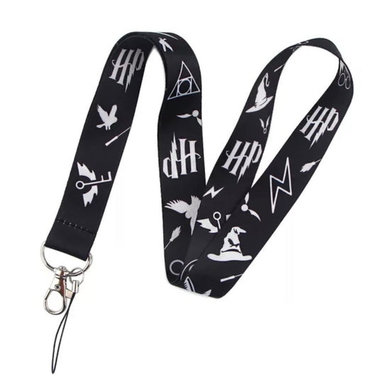Harry Potter Lanyard - Black
