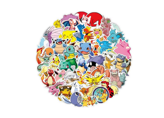 50pc pokemon sticker set