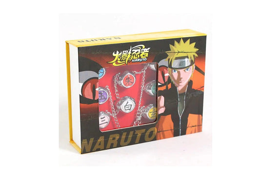 Naruto Akatsuki Member Ring 10 Pcs/Set Collectable