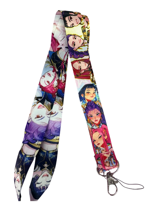 K Pop Demon Hunters Lanyard