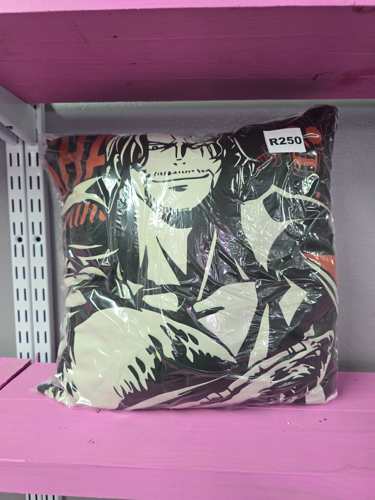 Anime Pillow – Black & White Character