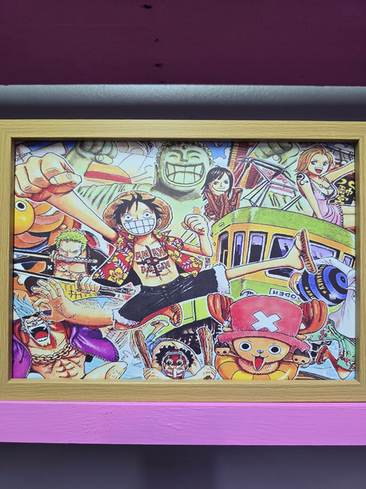 Anime A4 Light – Straw Hat Crew