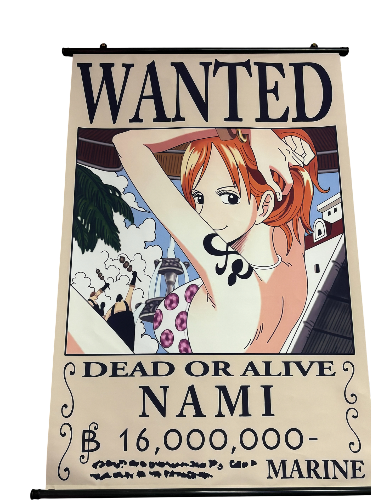 large nami poster scroll