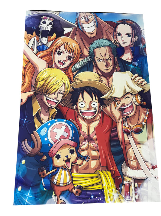 large one piece poster scroll