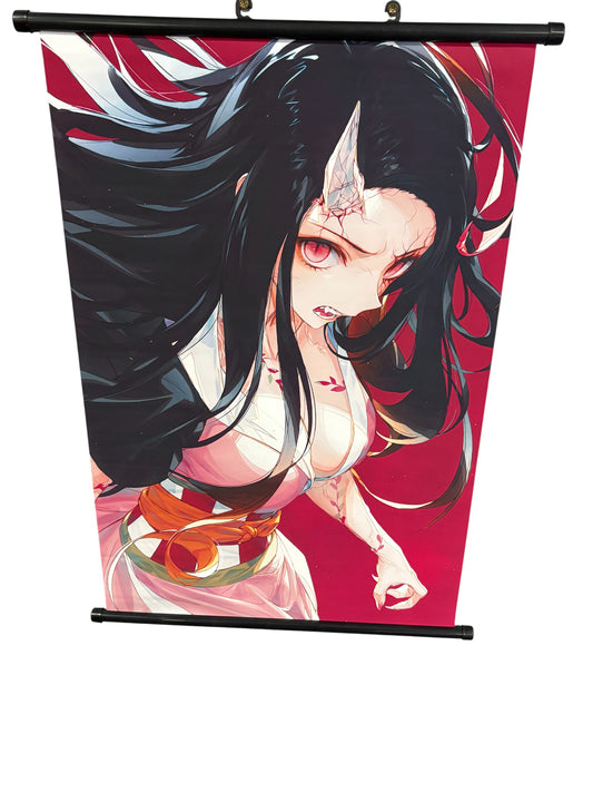 medium size nezuko poster