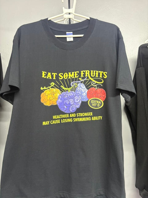 One Piece "Eat some Fruits" T shirt medium