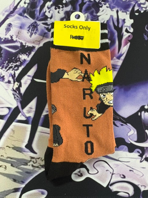 Naruto Brown Socks