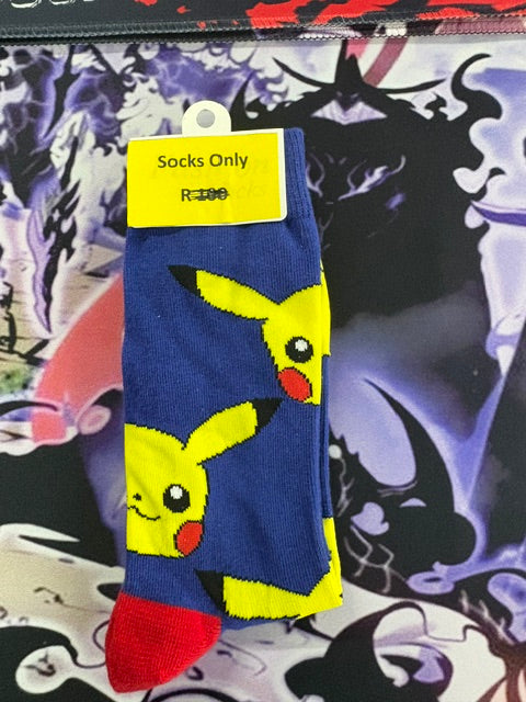 pickachu socks
