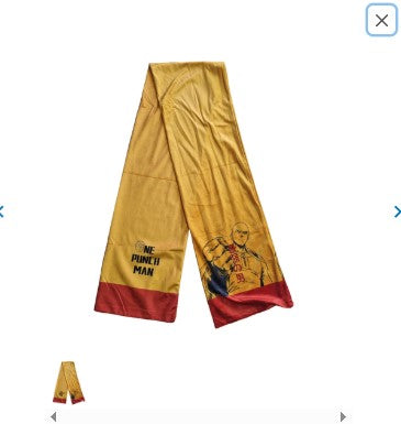 one punch man scarf