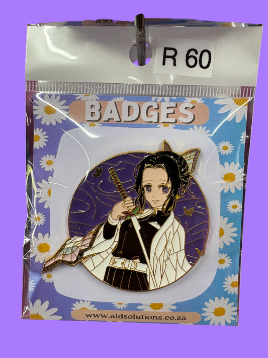 Shinobu Pin Badge