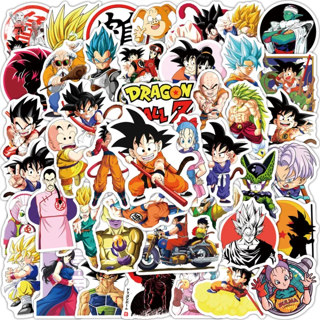Dragon Ball Z 50pc sticker set