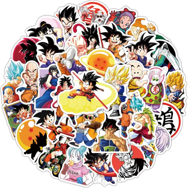 Dragon Ball Z 50pc sticker set