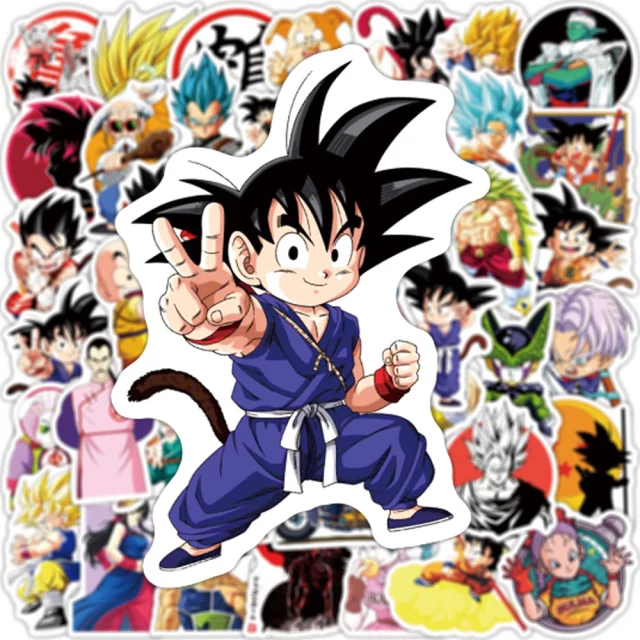 Dragon Ball Z 50pc sticker set