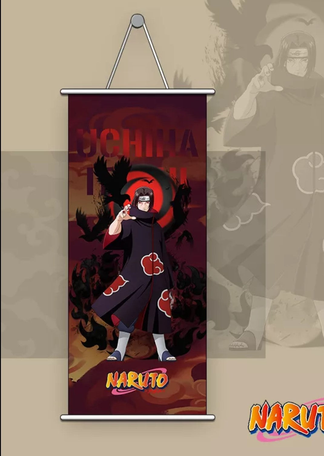 Itachi Uchiha Poster Scroll