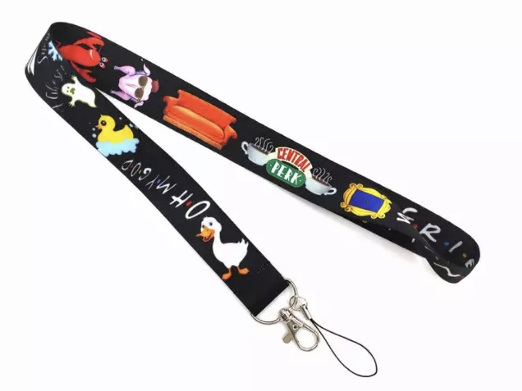 Friends Television Sitcom Lanyard Black
